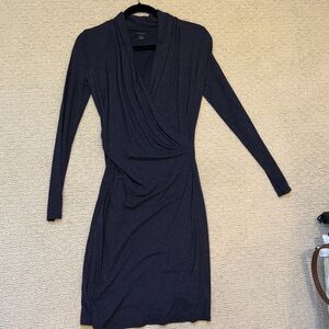 Ann Taylor wrap jersey dress